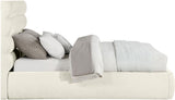 Adam - Chenille Fabric Bed With 52" Headboard