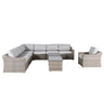 Stylish Sofa Seating Group With Cushions Perfect For Outdoor Gatherings