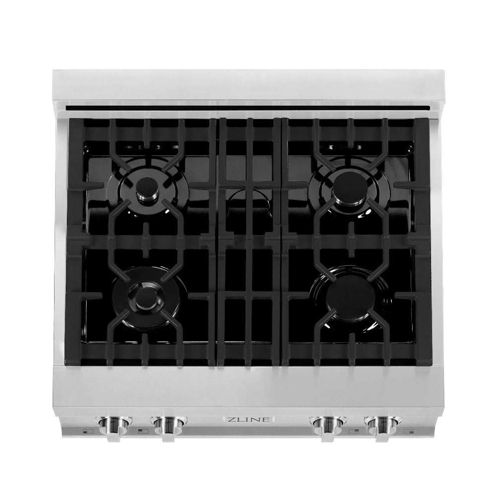 Kitchen Package with Refrigerator, 30 in. Stainless Steel Rangetop, 30 in. Range Hood, 30 in. Single Wall Oven and 24 in. Tall Tub Dishwasher - (5KPRRTRH30AWSDWV) -