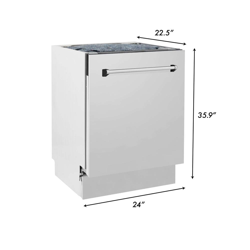 Kitchen Package with Refrigerator, 30 in. Stainless Steel Rangetop, 30 in. Range Hood, 30 in. Single Wall Oven and 24 in. Tall Tub Dishwasher - (5KPRRTRH30AWSDWV) -