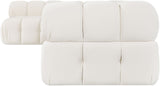 Orin - Velvet 5 Piece Modular Sectional