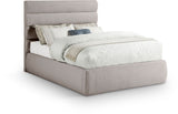 Adam - Linen Fabric Bed With 52" Headboard