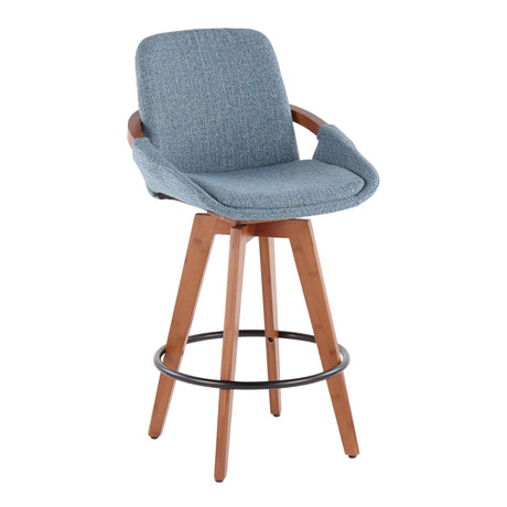 Cosmo - Counter Stool - Walnut