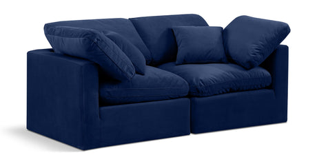 Indulge - Velvet 2 Seat Modular Sofa