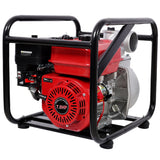 Gasoline Powered Water Pump 3" Inlet & Outlet, 264Gpm Flow, 7Hp Engine - Black / Red