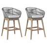 Tutti Frutti - Indoor Outdoor Bar Height Bar Stool Set