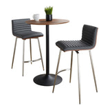 Pebble - 3 Piece Dining Set With Adjustable Table