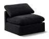 Indulge - Velvet Armless Chair