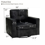 360 Degree Rotation Single Sofa Chair For Living Room