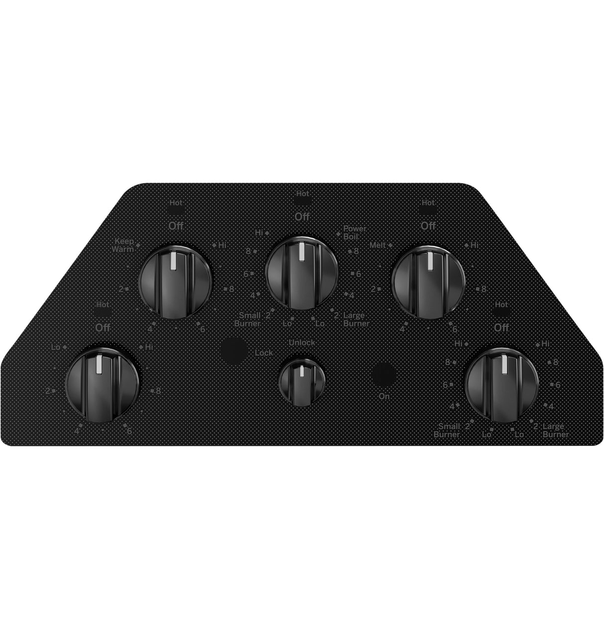 GE JEP5030DTBB - 30 in. 5-Burner Electric Cooktop with Simmer Burner & Power Burner - Black