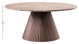 Cindra - Genuine Marble Top And Iron Base Table