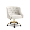 Arden - Office Chair with Gold Legs