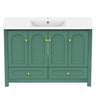 Bathroom Vanity With Sink Combo, 4 Soft Close Doors And 2 Drawers