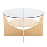 U - Shaped Contemporary Coffee Table