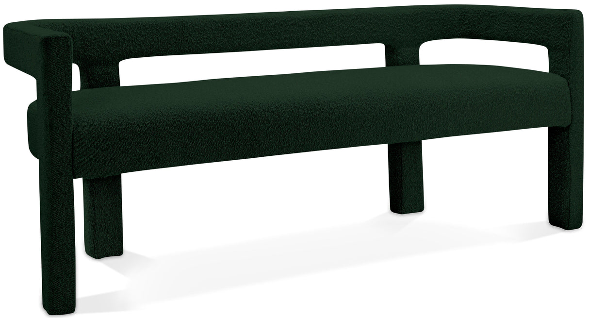Athena - Boucle Fabric Bench