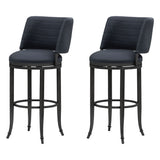 Torres - Upholstered Swivel Barstool