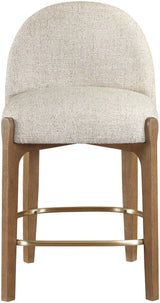 Torino - Counter Stool With Brushed Brown Base