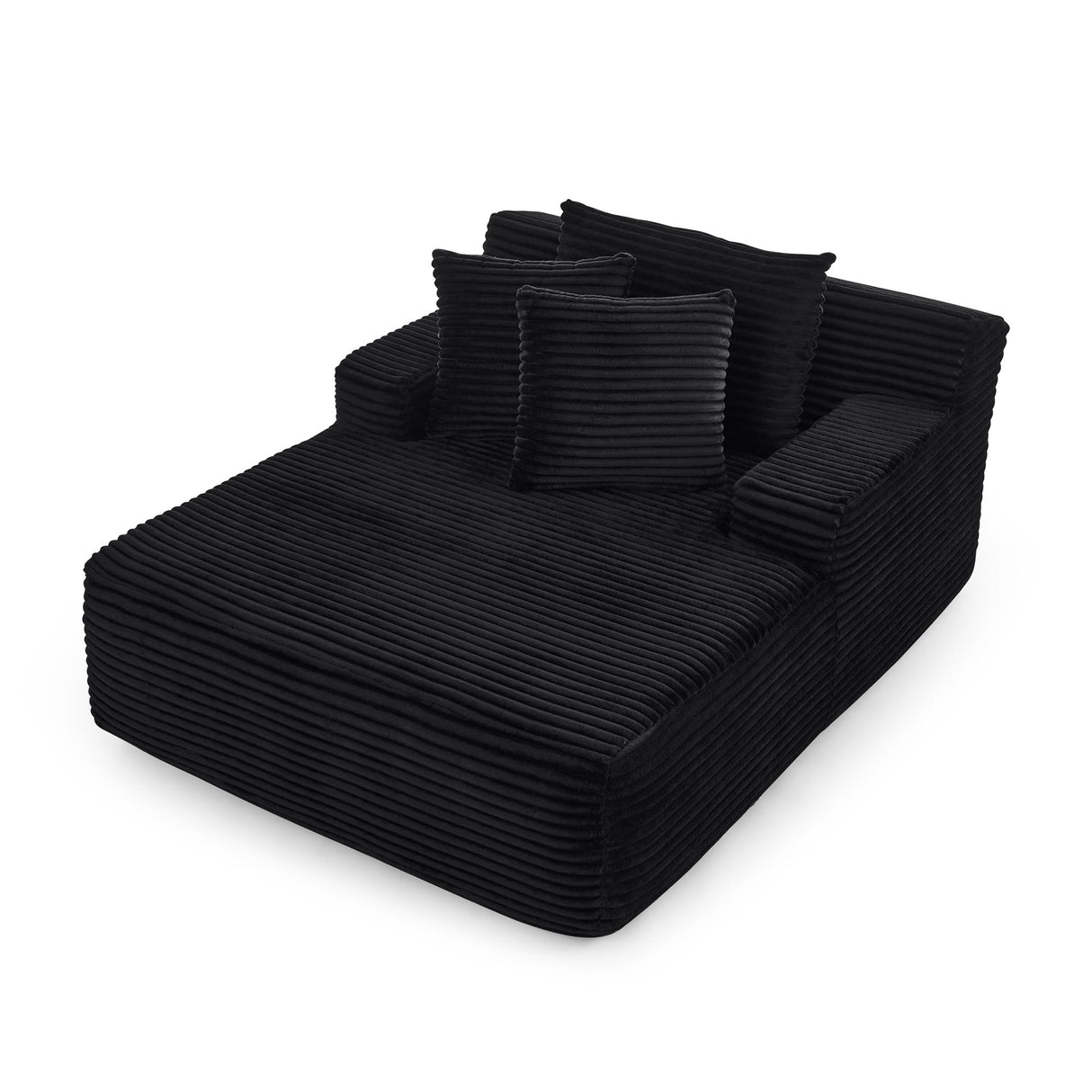 Modern Single Lazy Sofa Lounge Chair With High Density Foam