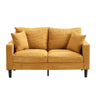 Modern Upholstered Loveseat Sofa, High Resilience