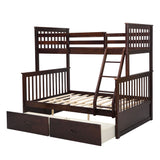 Bunk Bed With Ladder, And Safety Guard Rails