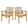 Outdoor Rope Dining Chair (Set of 2)