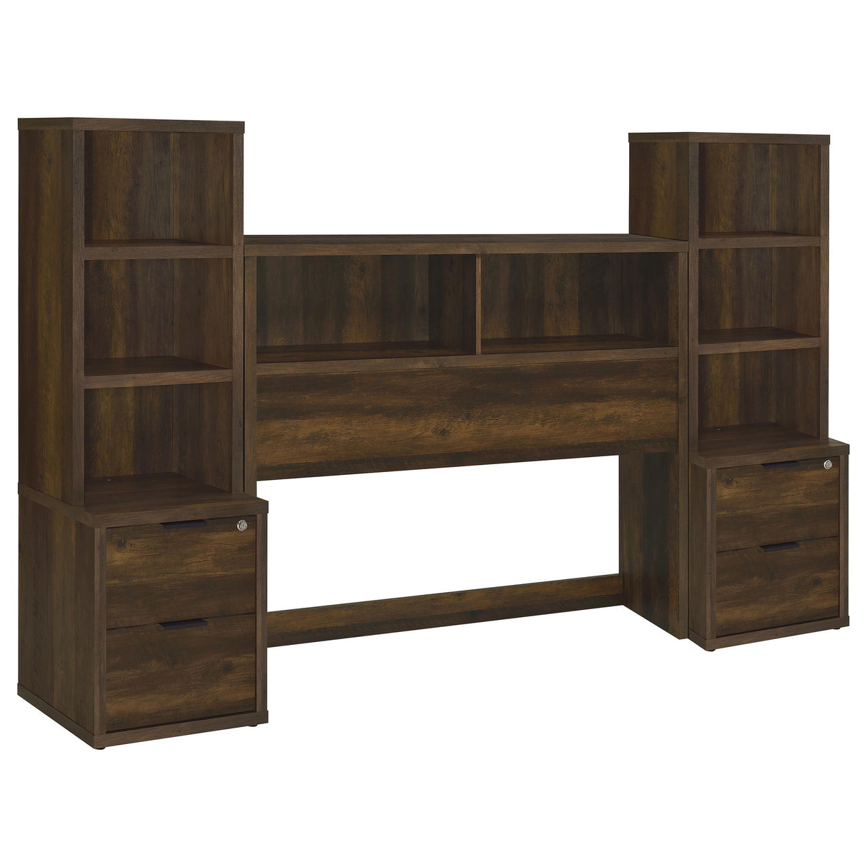 Geary - 3 Piece Bedroom Set With Bookcase Headboard