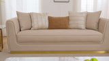 HD-3181 - Sofa - Beige / Gold