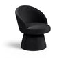 Selene - Upholstered Swivel Dining Chair