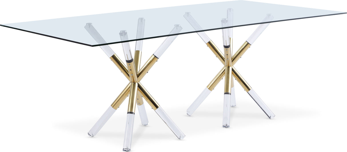 Mercury - Dining Table - Pearl Silver