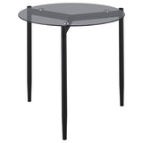 Rosalie - Round Smoked Glass Top Table