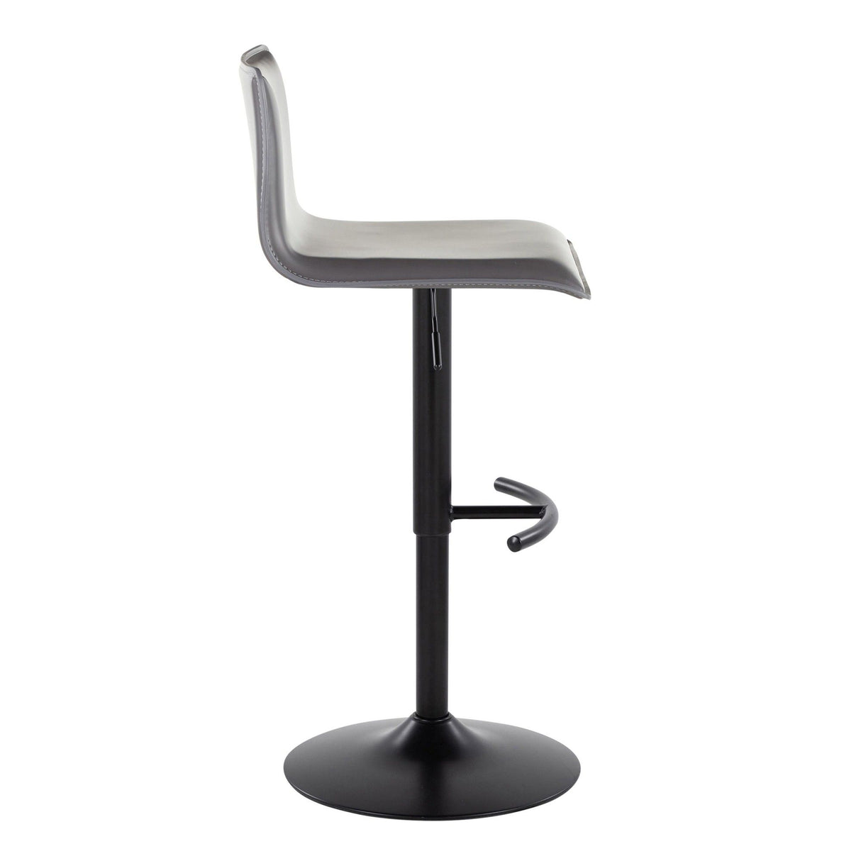 Mara - Adjustable Barstool (Set of 2) - Black Metal