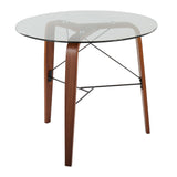 Trilogy - Round Dinette Table - Dark Brown