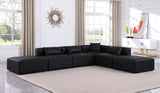 Cube - 6 Piece Modular Corner Armless Sectional