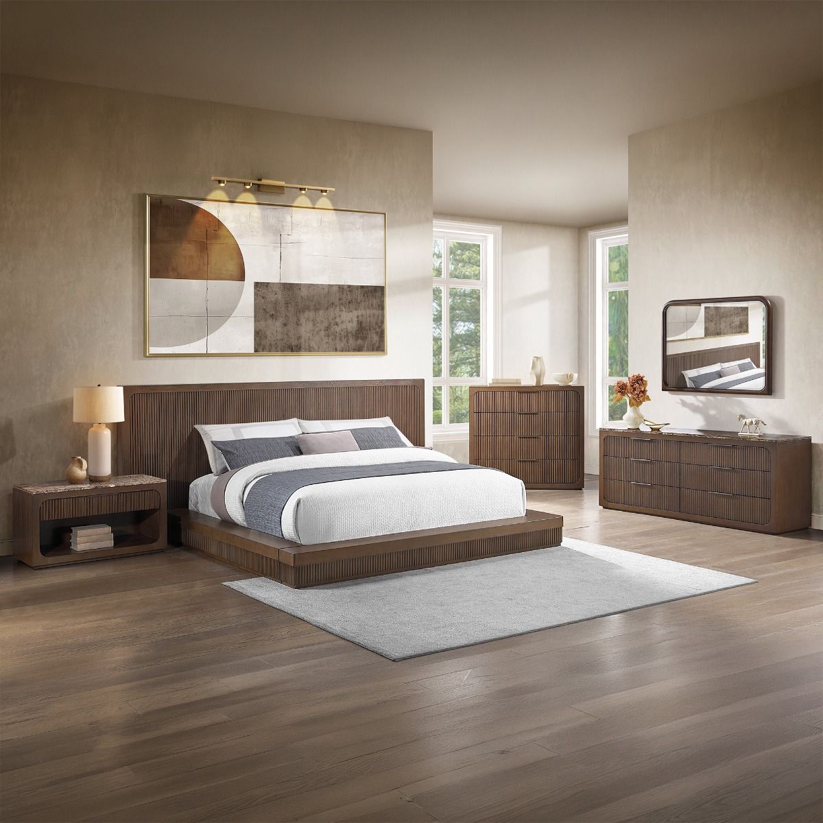 Leanna - Panel Bed