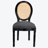 French Country Dining Chairs With Round Back (Set of 2)