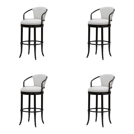 Otis - Upholstered Swivel Bar Height Barstool