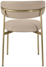 Lupita - Dining Chair With Brushed Gold Legs (Set of 2)