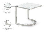 Copley - End Table - Pearl Silver