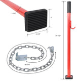 Universal Pulling Stick Tool For Car Repair Body Dent Fix - Red