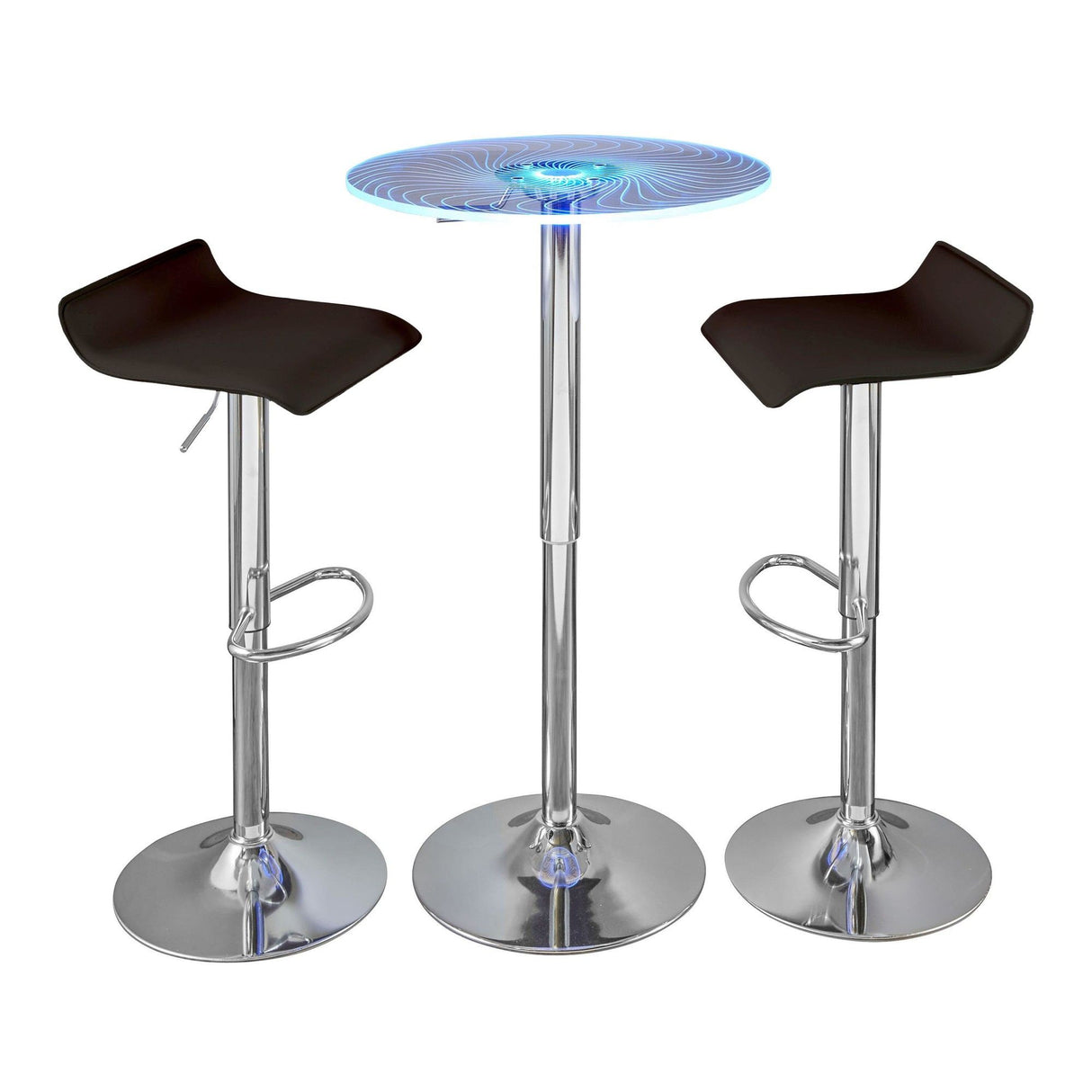 Spyra - Ale 3 Piece Bar Set - Chrome Metal