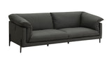 Tadi - Top Grain Leather Sofa - Black