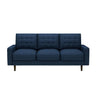 3 Seat Sofa Couch With Tufted Back Upholstered Couch For Living Room