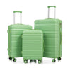 Tourist 3 Piece Luggage Set, Combination Lock, Durable Hard Shell With 360° Silent Wheels