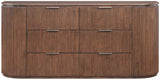 Astrid - Solid Wood And Oak Veneer Dresser