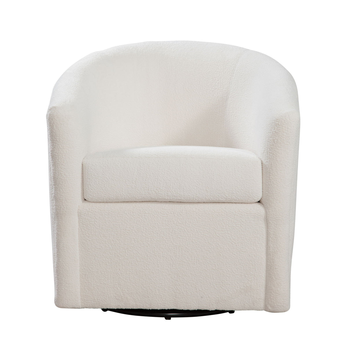 Oaklynn - Barrel Style Swivel Accent Chair