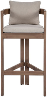 Newport - Water Resistant Fabric Upholstered Outdoor Patio Bar Stool