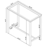 Tommy - Bar Table - Chrome