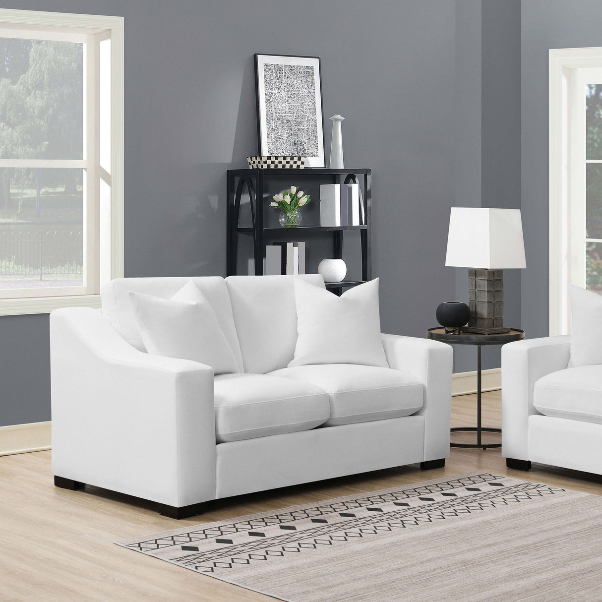 Chelan - Sloped Arm Loveseat