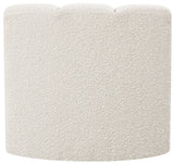 Arc - Boucle Fabric Curved Corner Chair