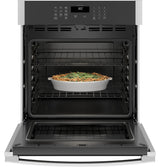 GE JKS3000SNSS - 27 in. 4.3 cu. ft. Smart Electric Built-In  Single Wall Oven - Stainless Steel